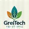 GroeiTech Solutions logo: gestileerd plantenicoon met circuit elementen